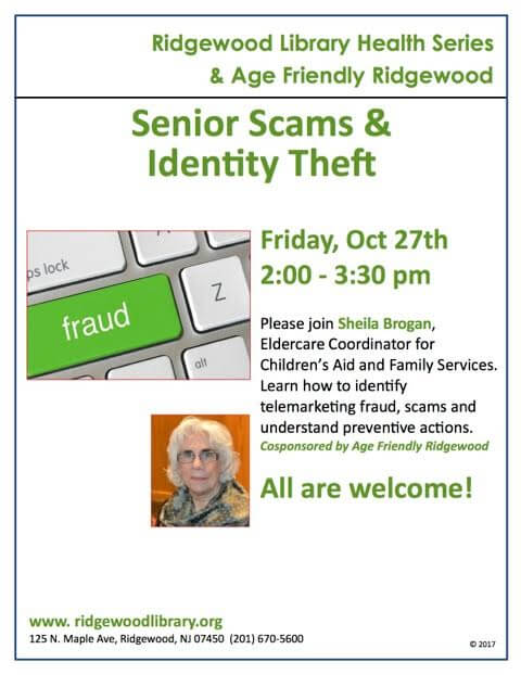 Senior Scams & Identity Theft